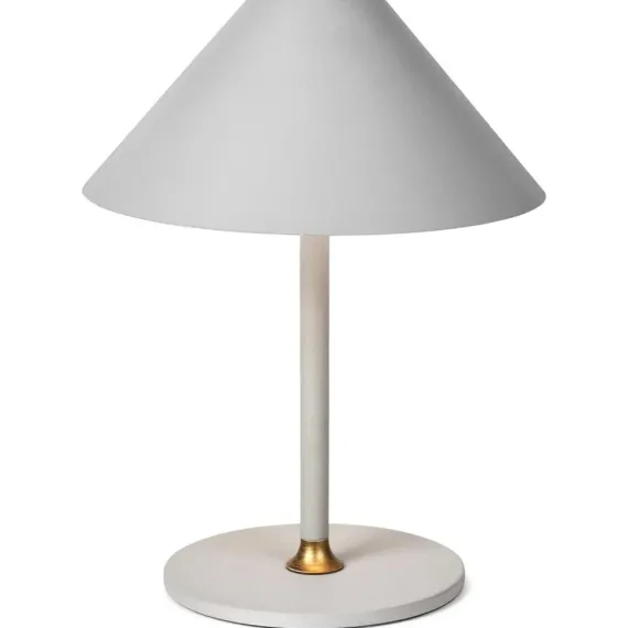 HYGGE LYS GRÅ BATTERI BORDLAMPE 800810