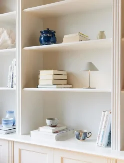HYGGE LYS GRÅ BATTERI BORDLAMPE 800810