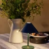HYGGE MØRKEGRØN BATTERI BORDLAMPE 800827