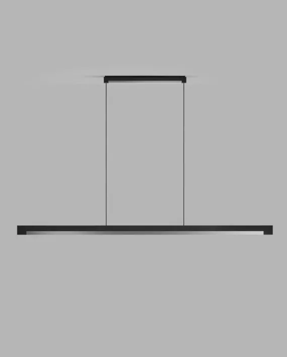 INLAY S1400 LINEAR MB/SS - MATT BLACK/SATIN SILVER