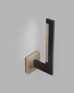 INLAY W2 LINEAR MB/SG - MATT BLACK/SATIN GOLD