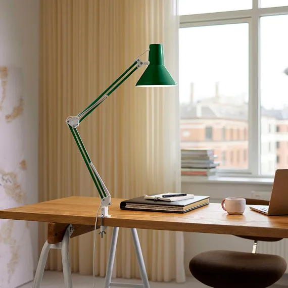 JENSEN ARKITEKTLAMPE GRØN