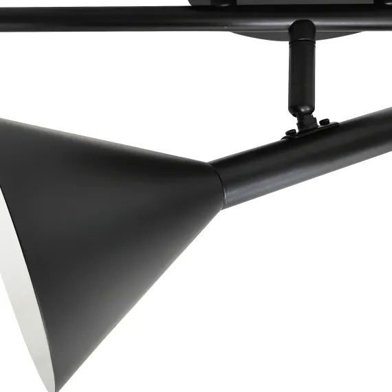 Kelvis 3-Spot | Loftlampe | Sort