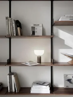 KIZU BORDLAMPE PORTALBE GRÅ 21712