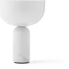 KIZU BORDLAMPE PORTALBE HVID 21710