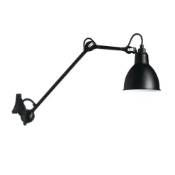 Lampe Gras N°222 Væglampe - Sort - Fleksibel fransk designklassiker