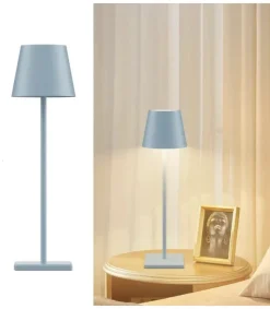 LED bordlampe Inde/ude - Blå, touch dæmpbar, CCT, IP54 udendørs - Lampeagenten