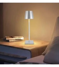 LED bordlampe Inde/ude - Grå, touch dæmpbar, CCT, IP54 udendørs - Lampeagenten