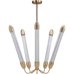 Lemon Squeeze Penta long - plated brass