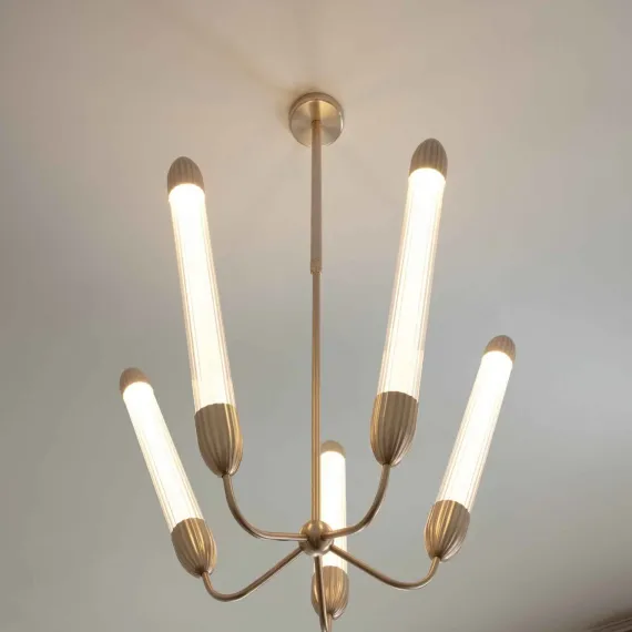 Lemon Squeeze Penta long - plated brass