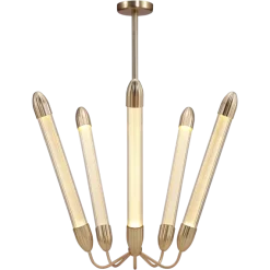 Lemon Squeeze Penta long - plated brass