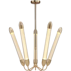 Lemon Squeeze Penta long - plated brass