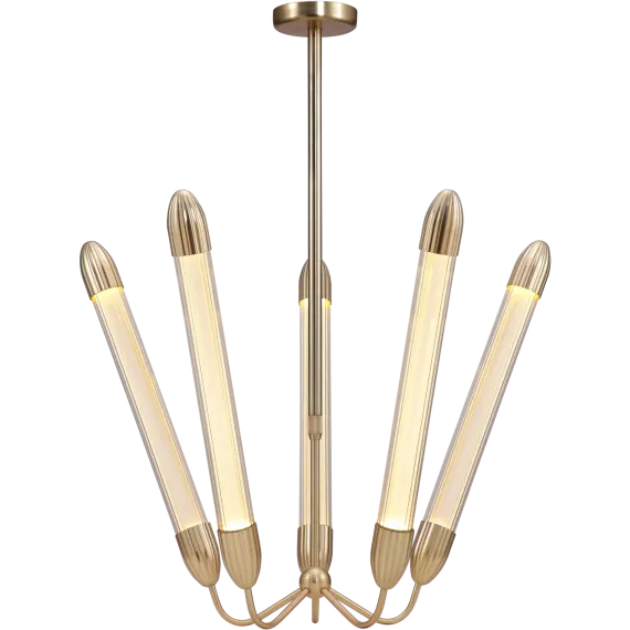 Lemon Squeeze Penta long - plated brass