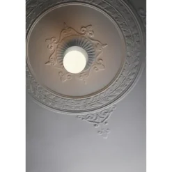LIILA 1 LARGE VÆGLAMPE IP44 LYS SØLV/OPAL
