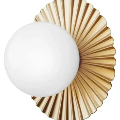LIILA MUUSE VÆG/LOFT Ø23 GULD/OPAL SMALL - Nuura