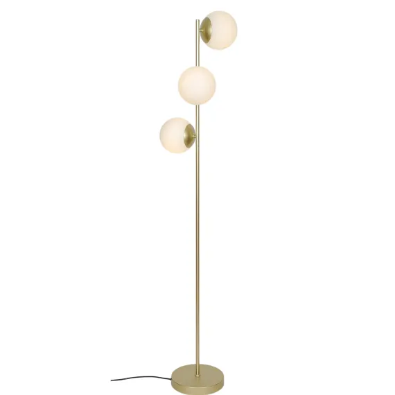 Lilly | Gulvlampe | Messing