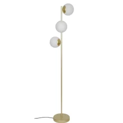 Lilly | Gulvlampe | Messing