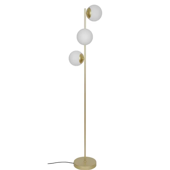Lilly | Gulvlampe | Messing