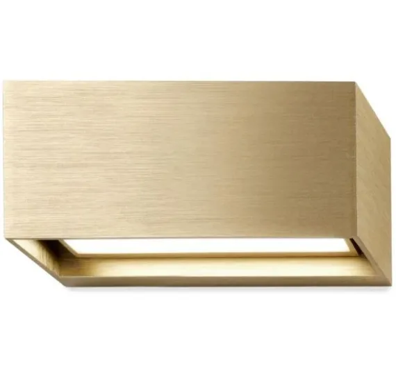 LINEA W1 VÆGLAMPE BRASS L150 SWITCH TUNE
