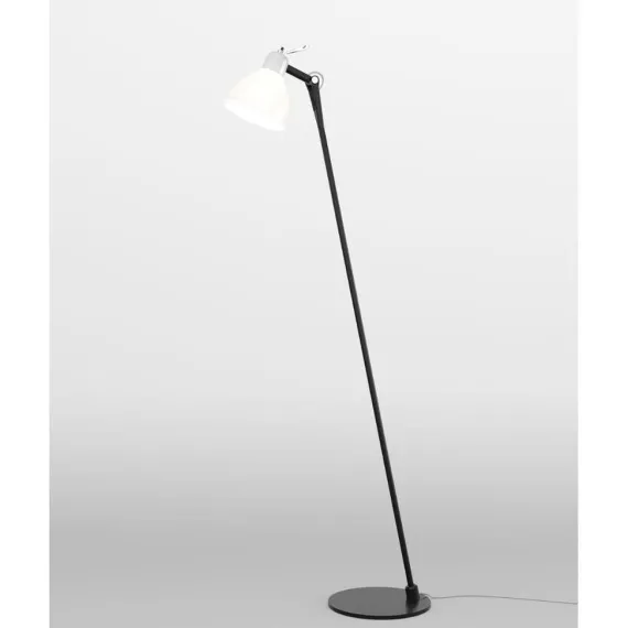 Luxy Glam F0 Gulvlampe Sort/hvid
