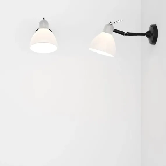 Luxy Glam H0 Væglampe Sort/hvid