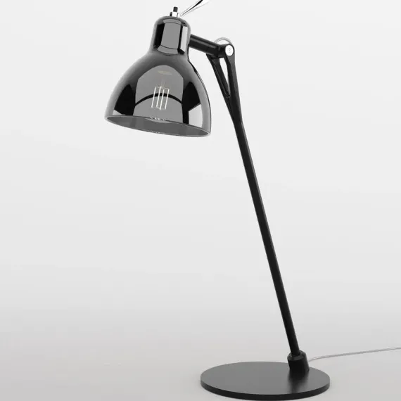 Luxy Glam T0 Bordlampe Sort/fume