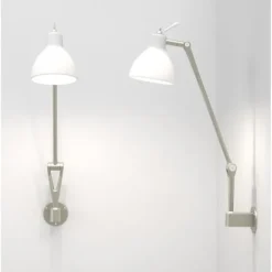 Luxy W1 Væglampe Lys Bronze/glas