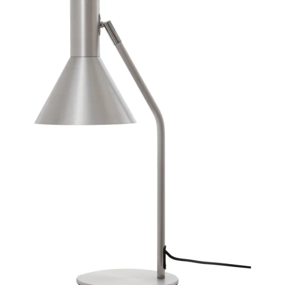 LYSS BORDLAMPE BØRSTET ALUMINIUM