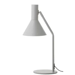 Lyss Bordlampe Mat Lys Grå