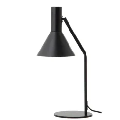 Lyss Bordlampe Mat Sort