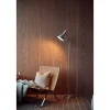 LYSS GULVLAMPE BØRSTET ALUMINIUM