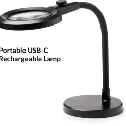 MAGNI LUP CHARGE PORTABLE BORDLAMPE SORT
