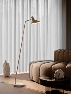 MAKOTO G9 SATIN KROM BORDLAMPE