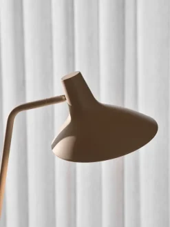 MAKOTO G9 SATIN KROM BORDLAMPE