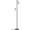 MAKOTO G9 SATIN KROM GULVLAMPE