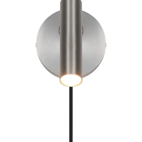 MAKOTO G9 SATIN KROM VÆGLAMPE