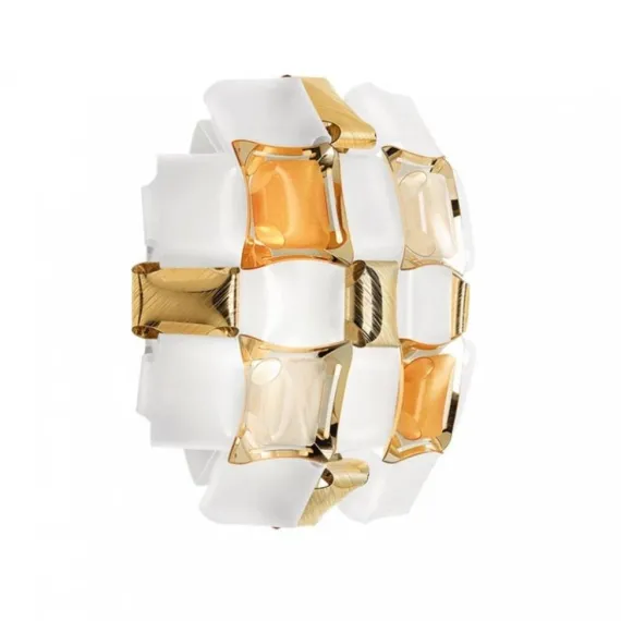 Mida Plafond 32x32 Amber - Loftlampe