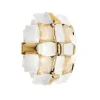 Mida Plafond 32x32 Hvid/guld - Loftlampe