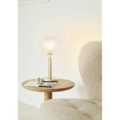 MIIRA BORDLAMPE MESSING/KLAR