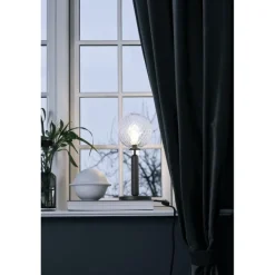 MIIRA BORDLAMPE STENGRÅ/KLAR