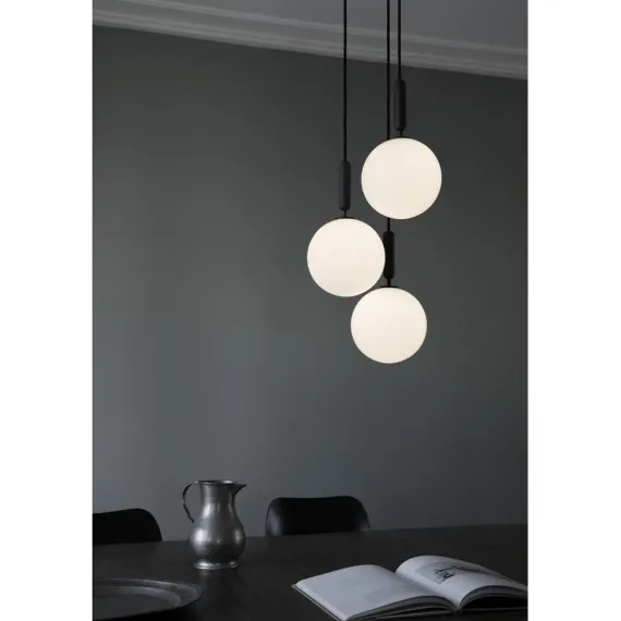 MIIRA 3 LARGE KLYNGE STENGRÅ/OPAL