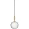 MIIRA 1 LARGE PENDEL MESSING/KLAR
