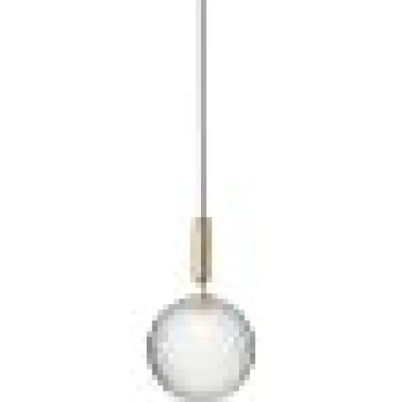 MIIRA 1 LARGE PENDEL MESSING/KLAR