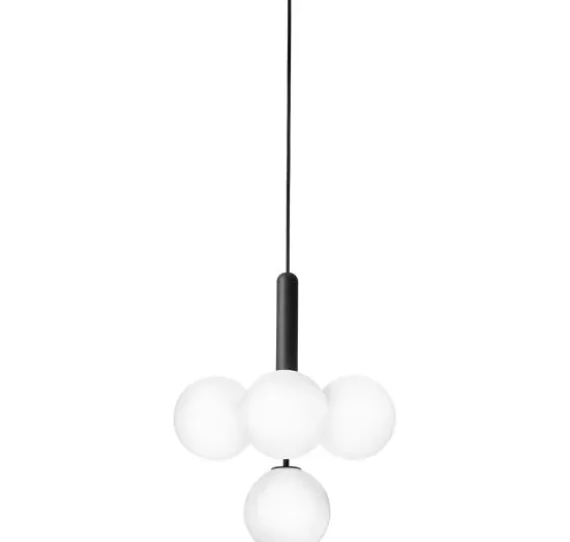 MIIRA 4 PENDEL STENGRÅ/OPAL