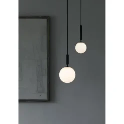 MIIRA 1 PENDEL STENGRÅ/OPAL