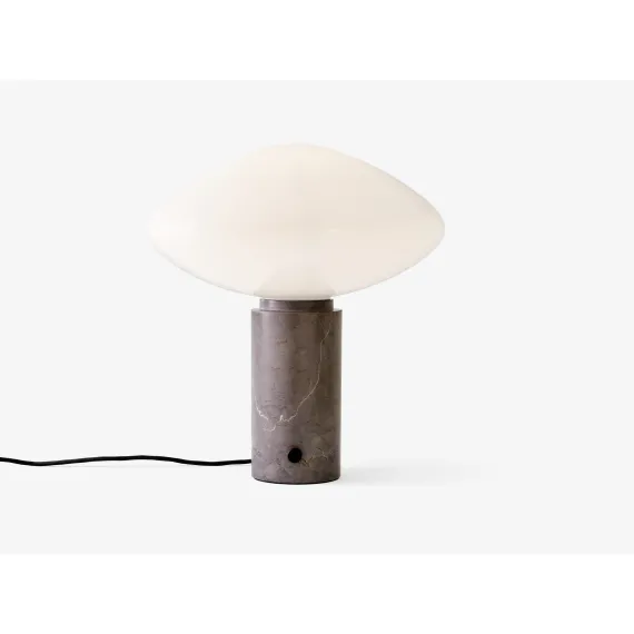 MIST AP17 - BORDLAMPE - GLAS GRIGIO CALDO BASE