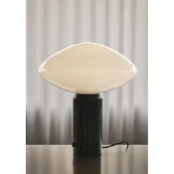 MIST AP17 - BORDLAMPE - GLAS OG MARMOR