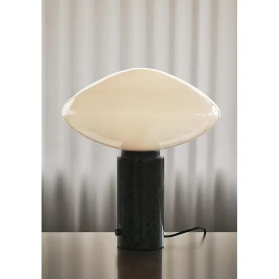 MIST AP17 - BORDLAMPE - GLAS OG MARMOR