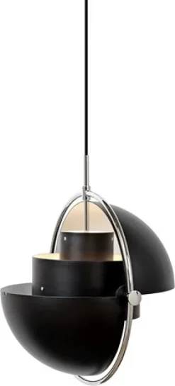 MULTI-LITE PENDEL KROM/SORT
