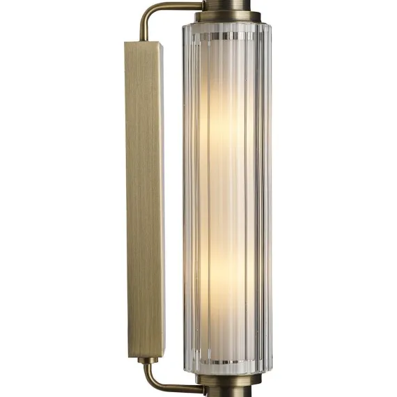 NIMAL DOUBLE VÆGLAMPE MESSING IP44 - Nordlux